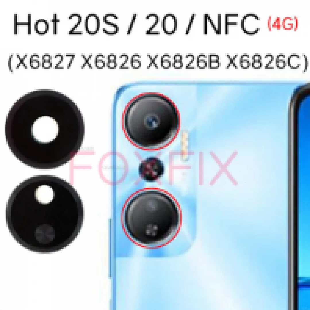 LENTE DE CAMARA INFINIX HOT 20S