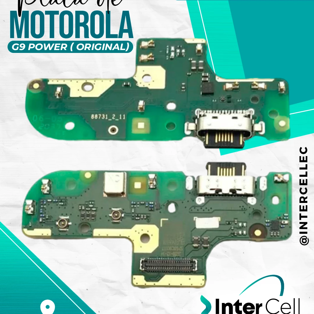 PLACA DE CARGA MOTOROLA G9 POWER (ORIGINAL)