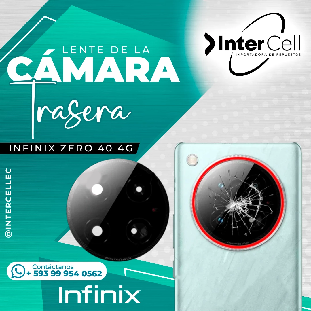 LENTE DE CAMARA INFINIX ZERO 40