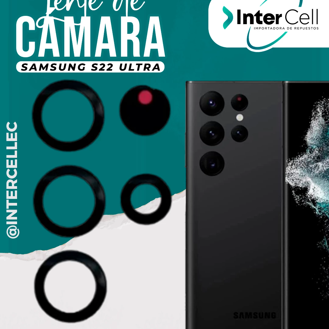 LENTE DE CAMARA SAMSUNG S22 ULTRA