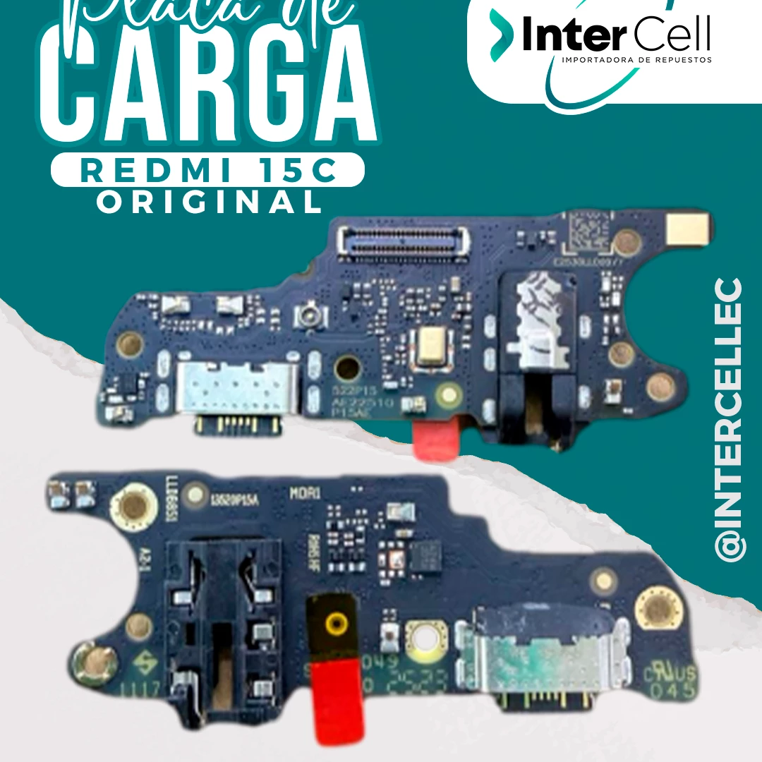 PLACA DE CARGA REDMI 15C (ORIGINAL)