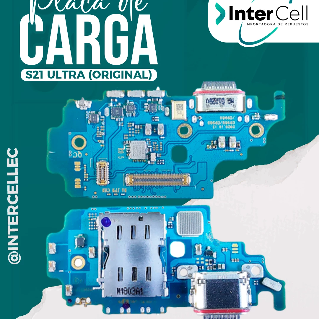 PLACA DE CARGA S21 ULTRA SM-G998U (ORIGINAL)