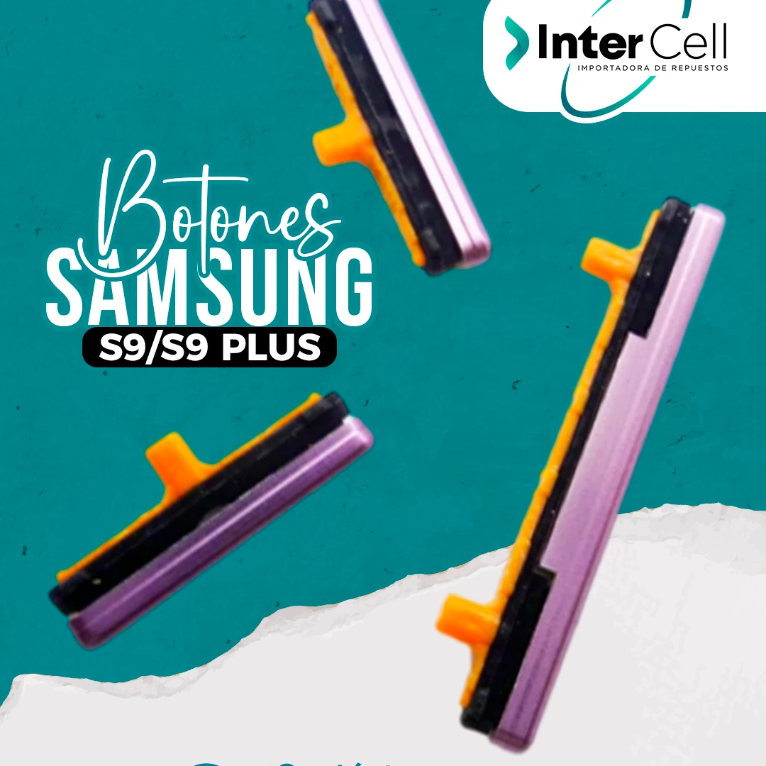 BOTONES SAMSUNG S9/S9 PLUS