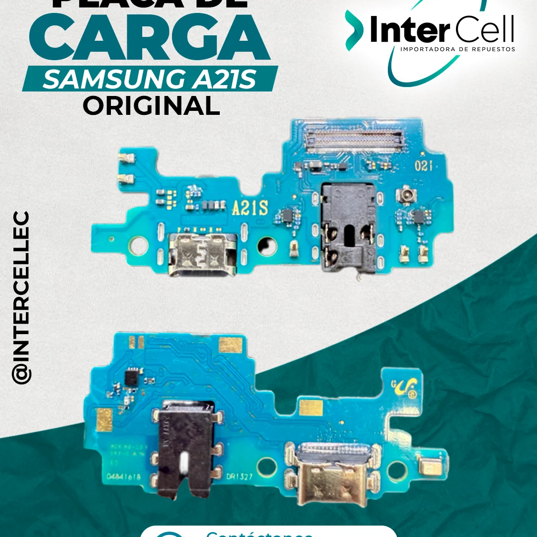 PLACA DE CARGA SAMSUNG A21S (ORIGINAL)