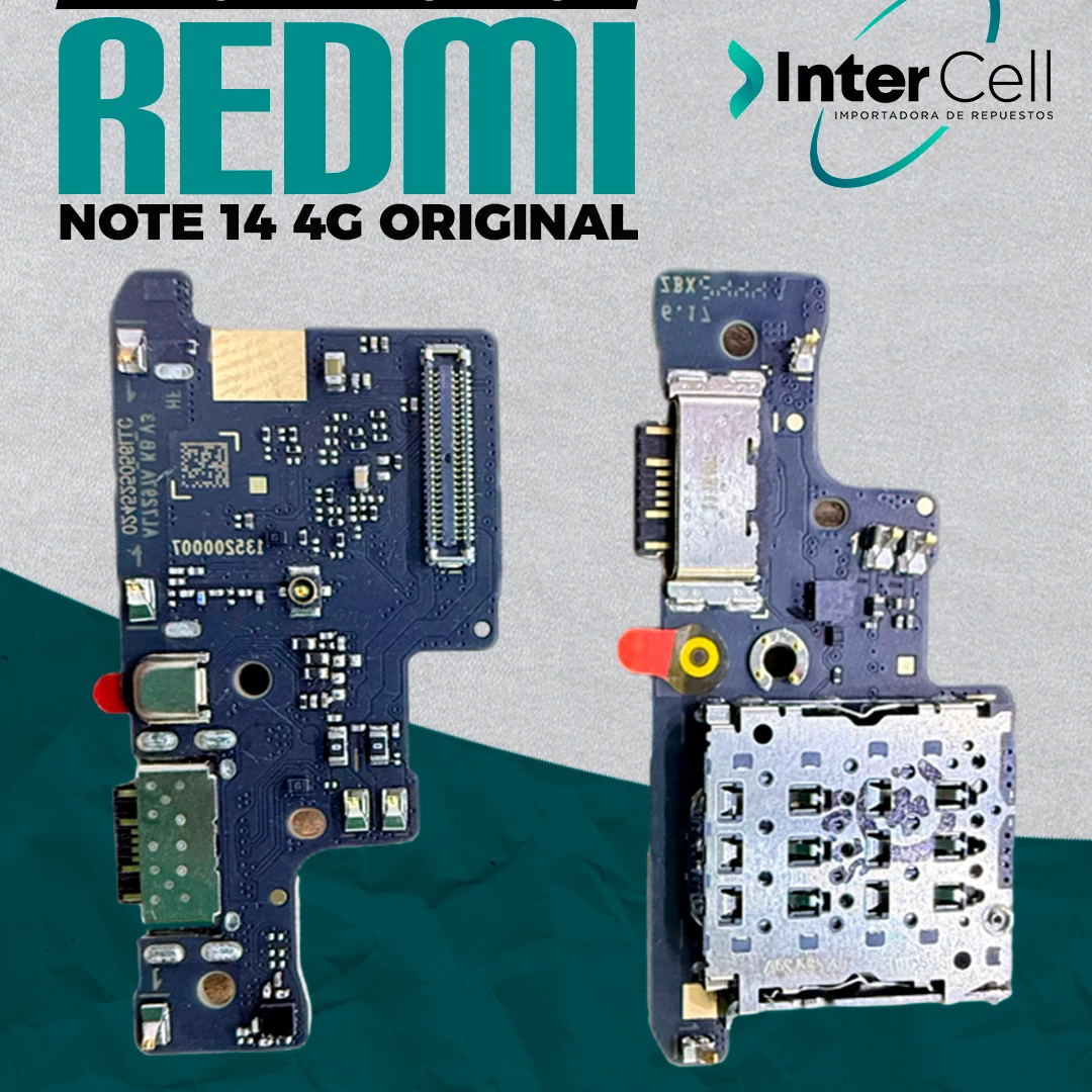 PLACA DE CARGA REDMI NOTE 14 4G (ORIGINAL)