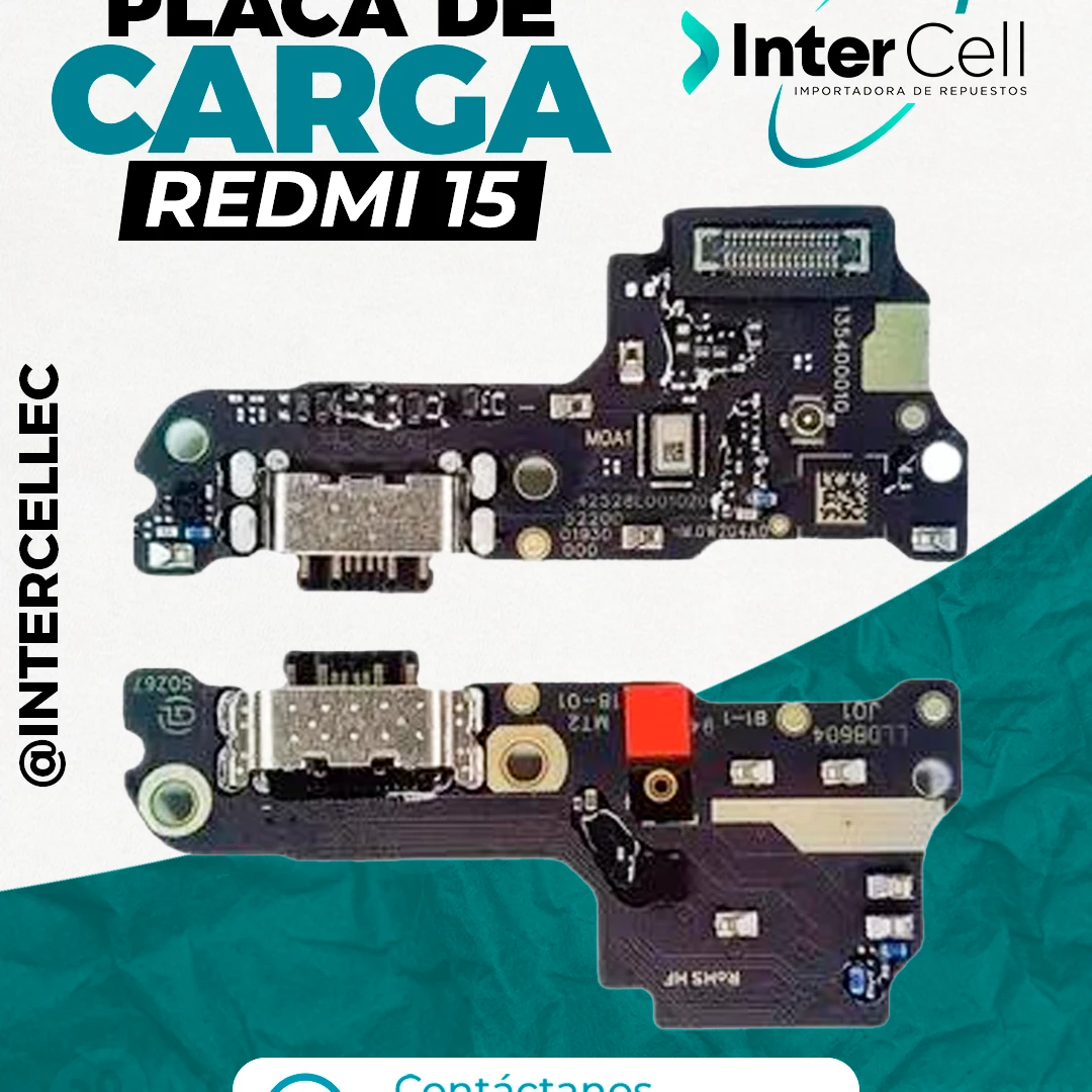 PLACA DE CARGA REDMI 15