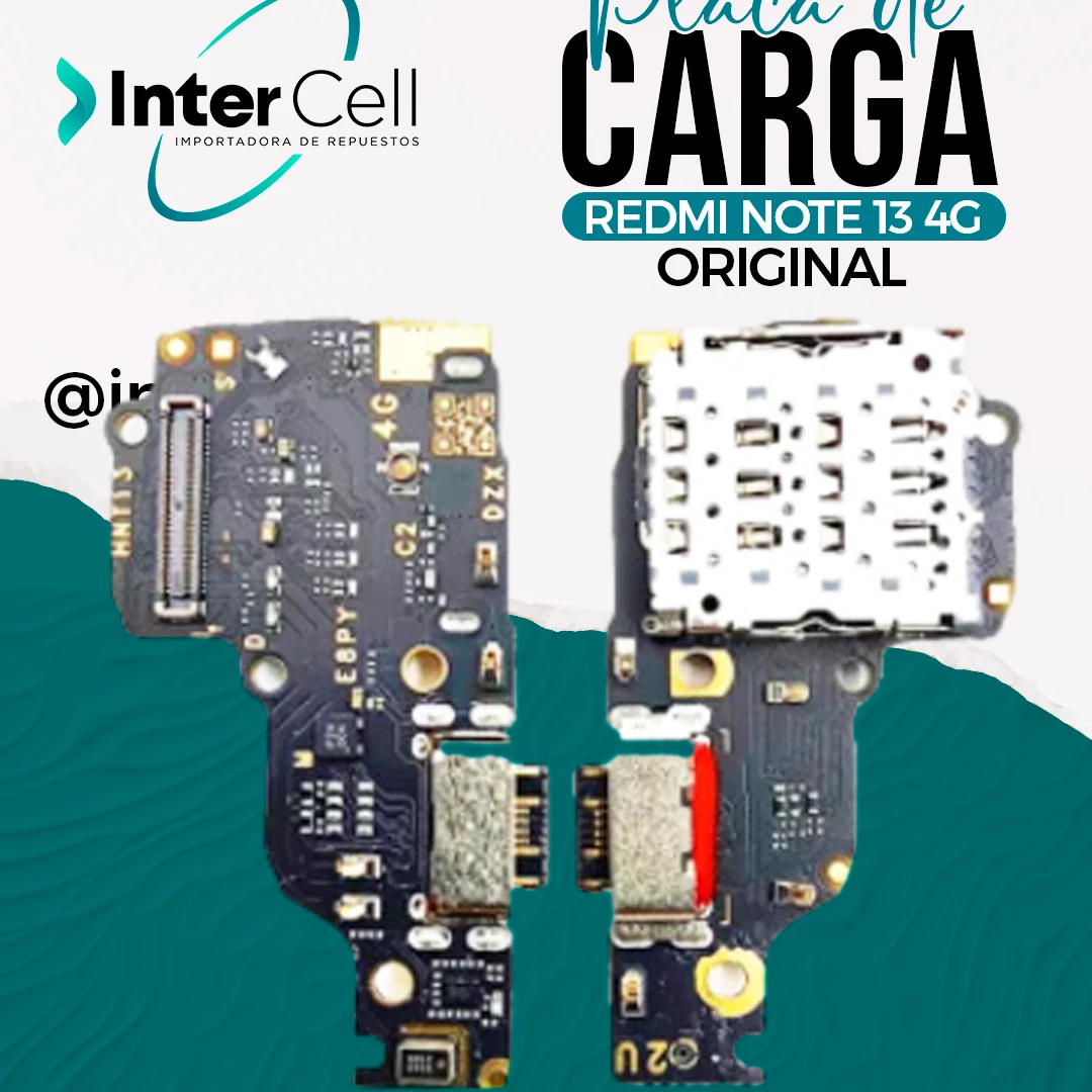 PLACA DE CARGA REDMI NOTE 13 4G (ORIGINAL)