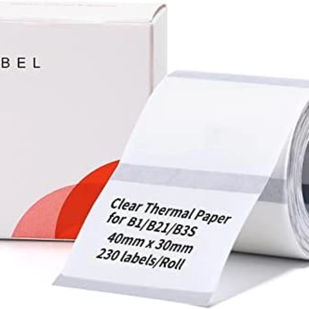 ROLLOS NIIMBOT 230 ETIQUETAS (40X30mm) BLANCO