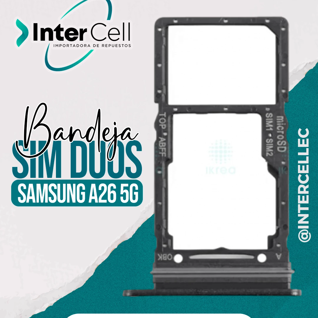 BANDEJA SIM DUOS SAMSUNG A26 5G