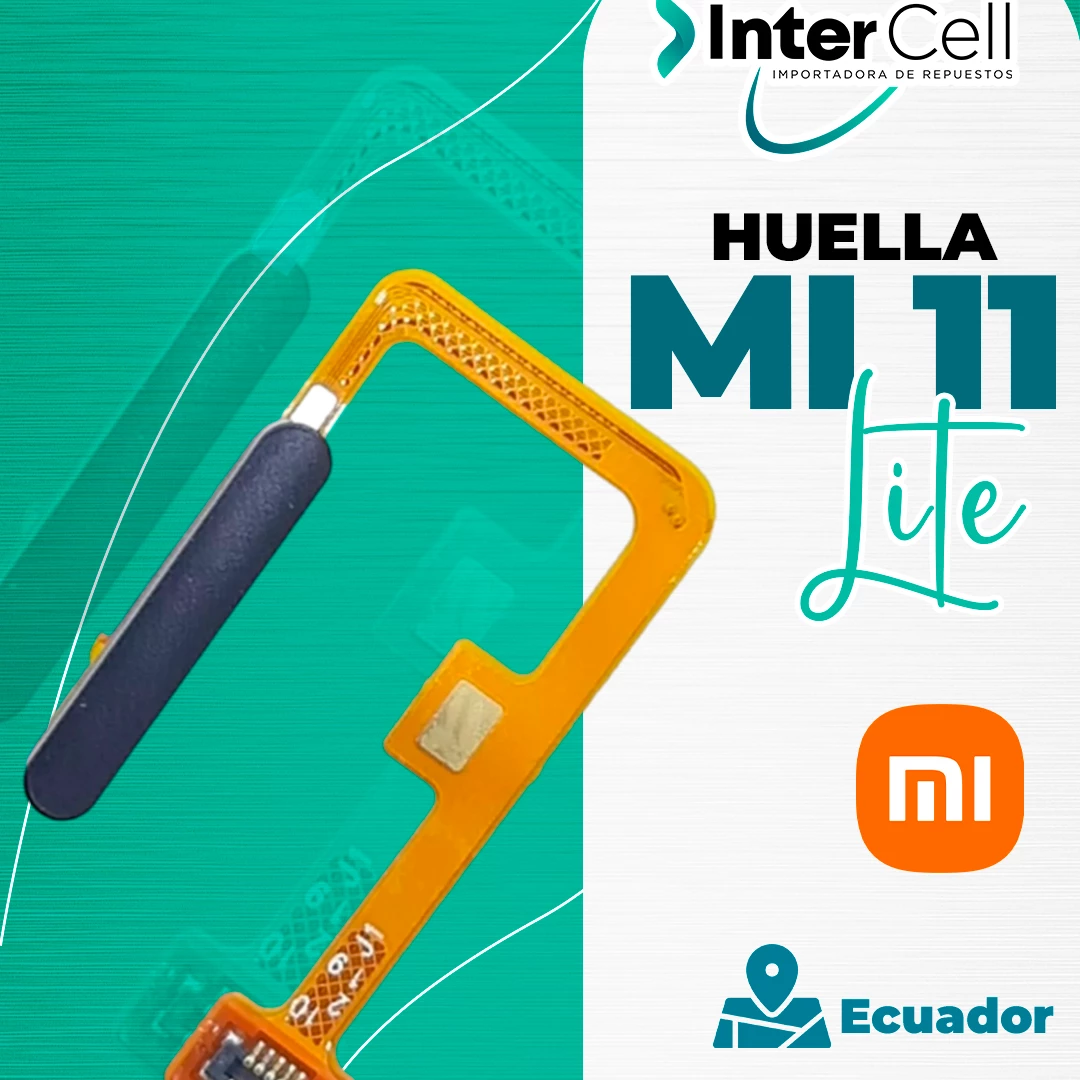 FLEX XIAOMI MI 11 LITE (POWER, LECTOR DE HUELLAS)