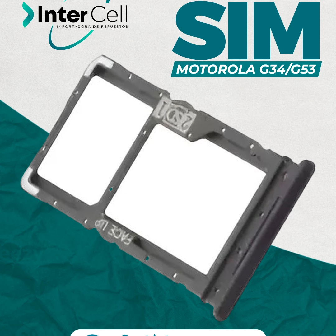 BANDEJA SIM DUOS MOTOROLA G34/G53