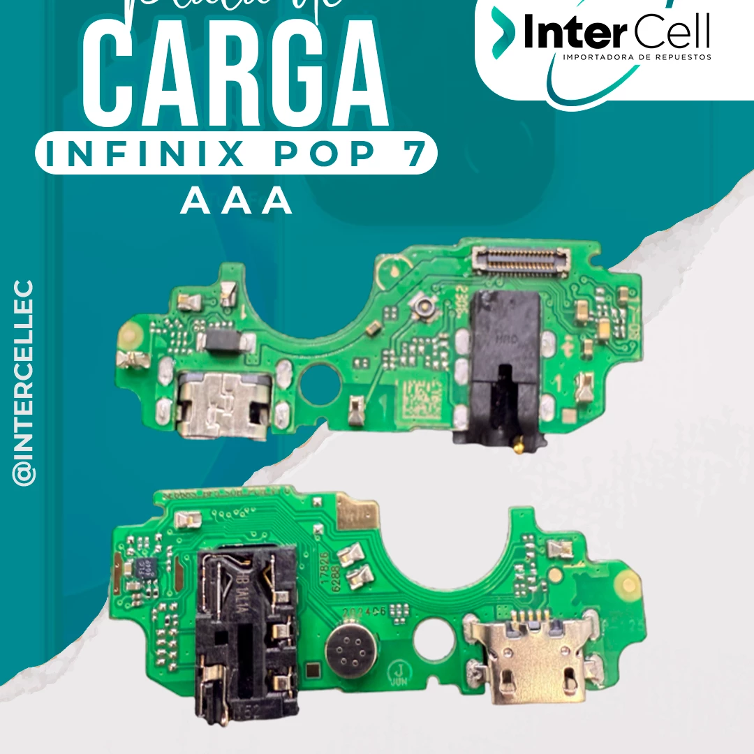 PLACA DE CARGA INFINIX POP 7 (AAA)