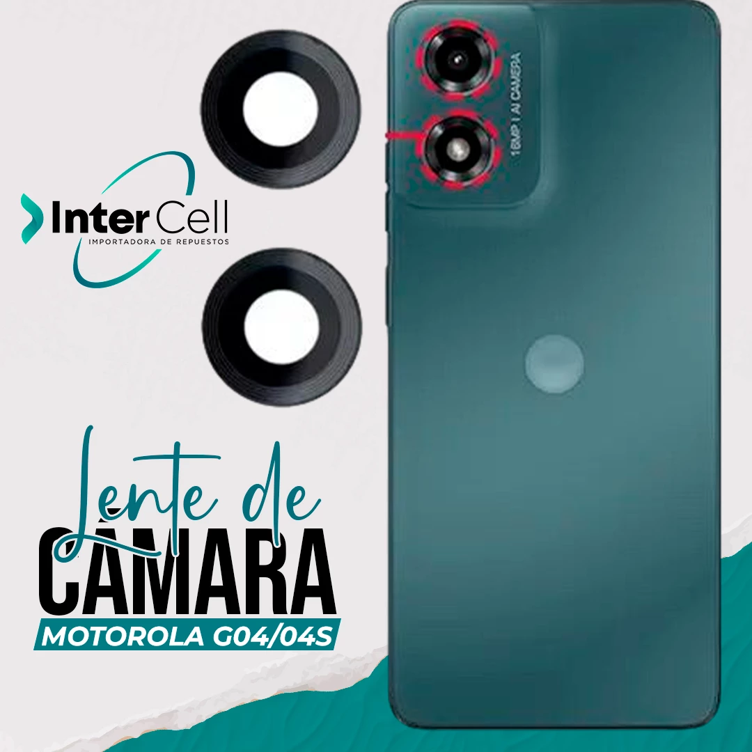 LENTE DE CAMARA MOTOROLA G04/G04S