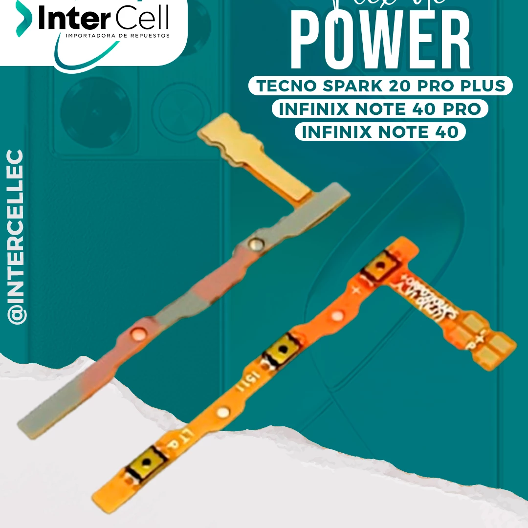 FLEX DE POWER INFINIX NOTE 40/NOTE 40 PRO/SPARK 20 PRO PLUS