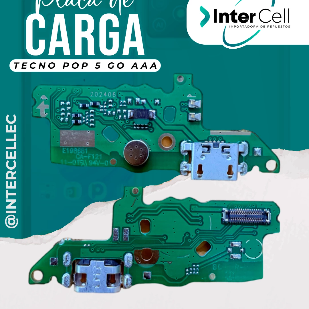 PLACA DE CARGA TECNO POP 5 GO (AAA)