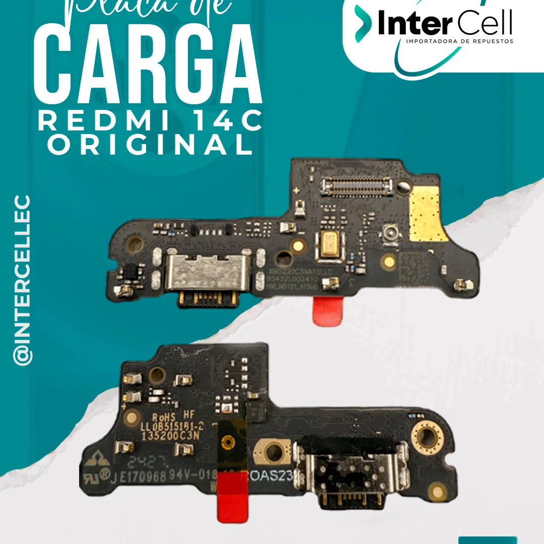 PLACA DE CARGA REDMI 14C ORIGINAL