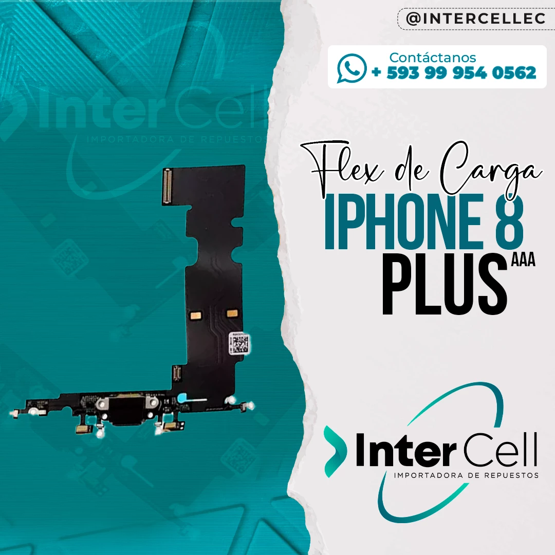 FLEX DE CARGA IPHONE 8 PLUS (AAA)