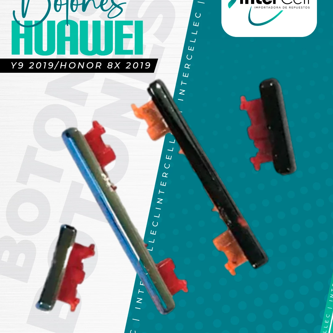 BOTONES HUAWEI Y9 2019/HONOR 8X 2019