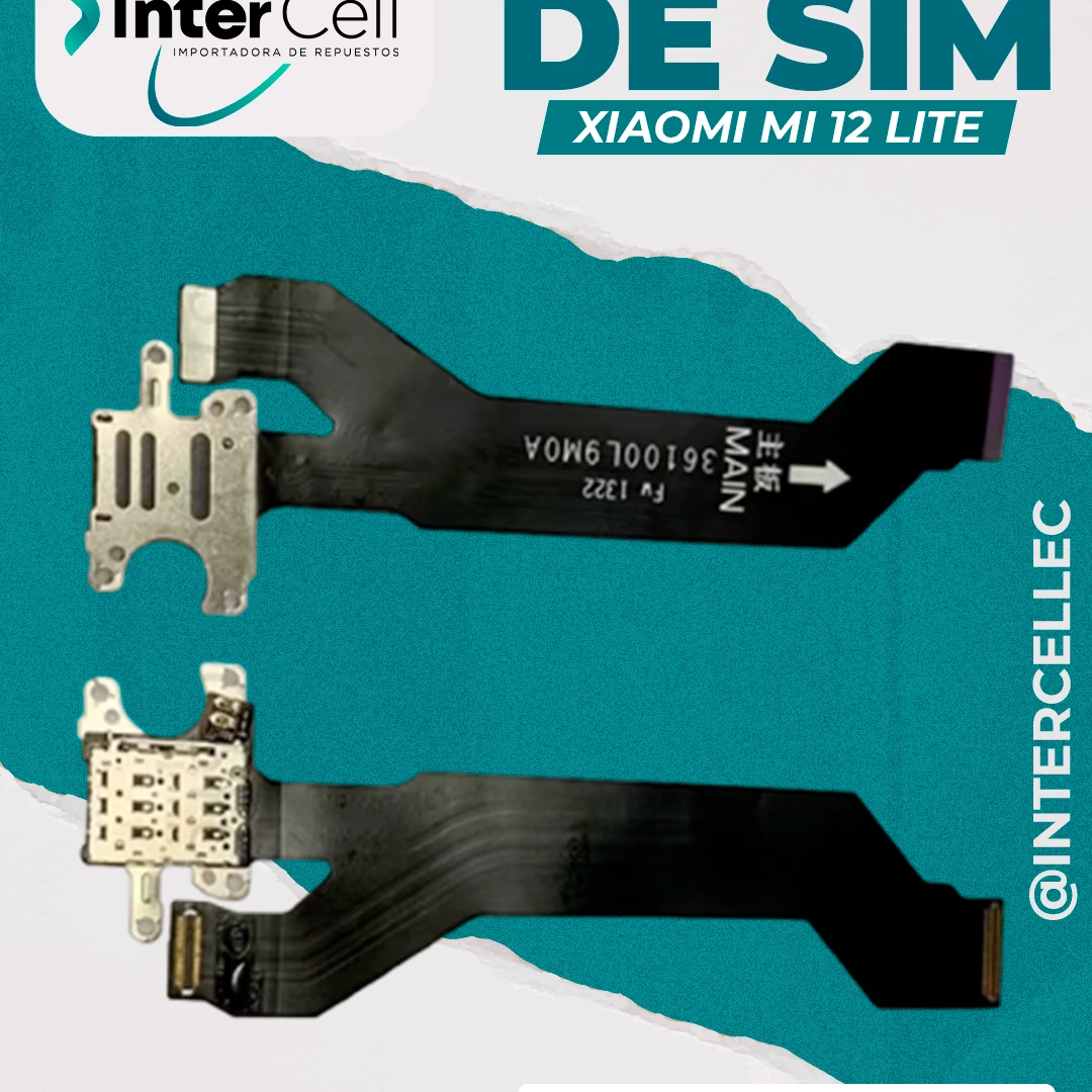 FLEX LECTOR SIM XIAOMI MI 12 LITE