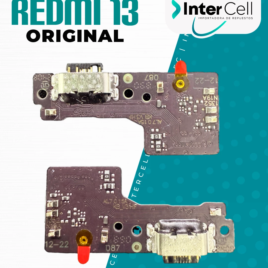 PLACA DE CARGA REDMI 13 (ORIGINAL)