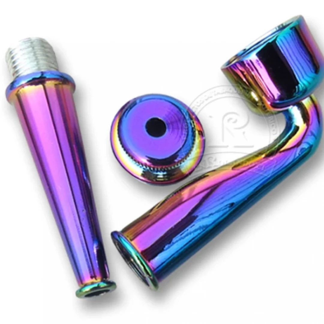 Pipa metalica tornasol