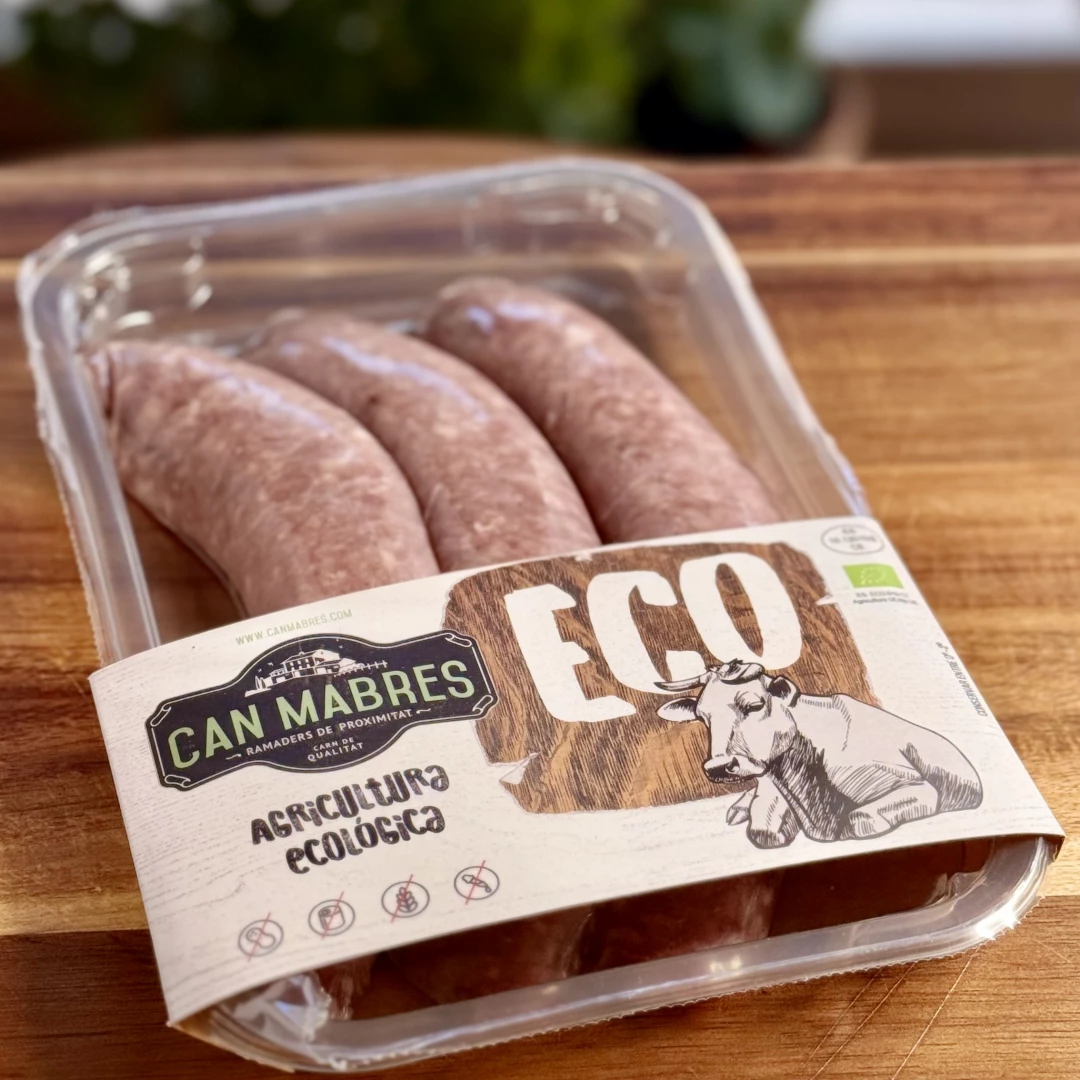 Botifarra 300 g de vedella ECO