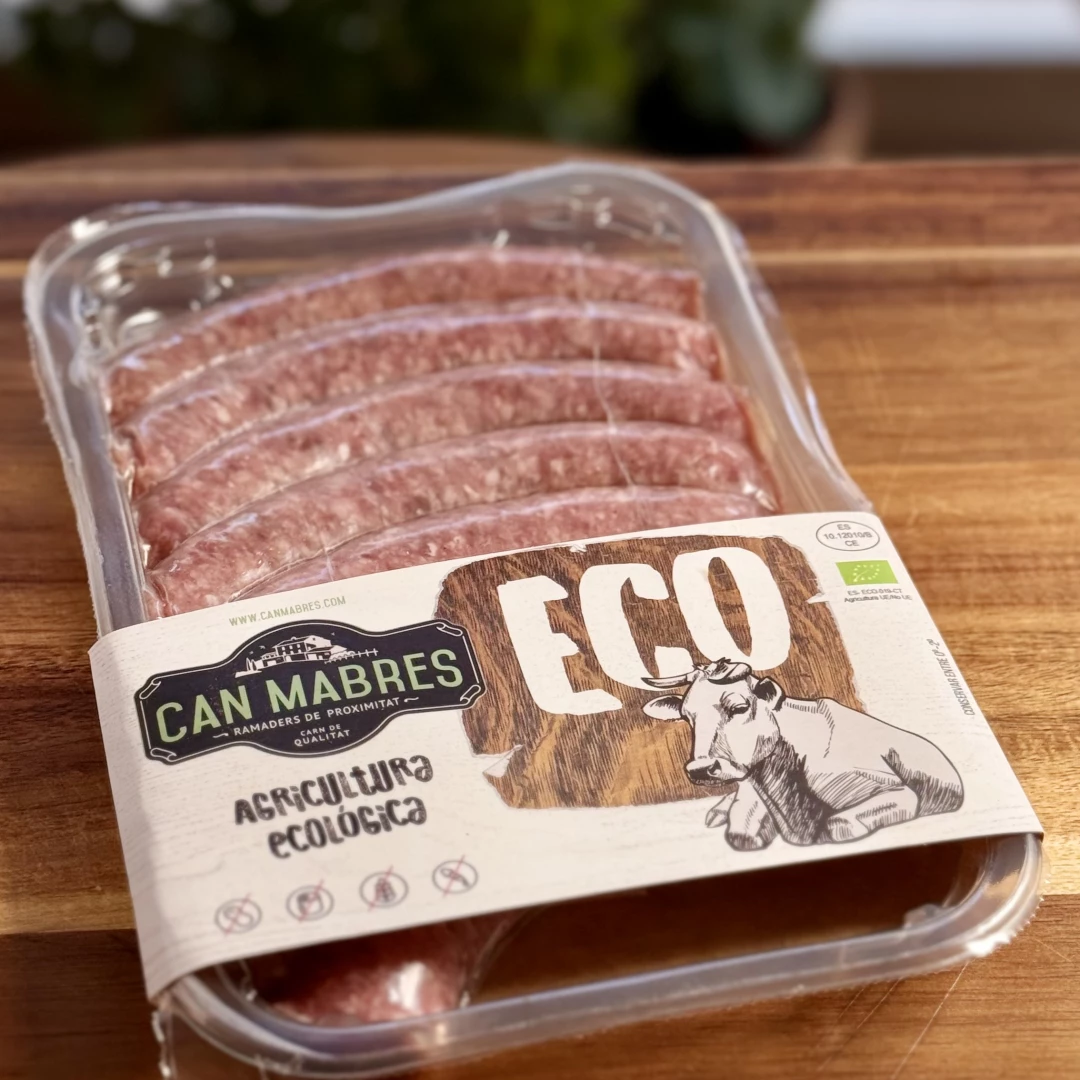 Salsitxes de vedella 300 g ECO