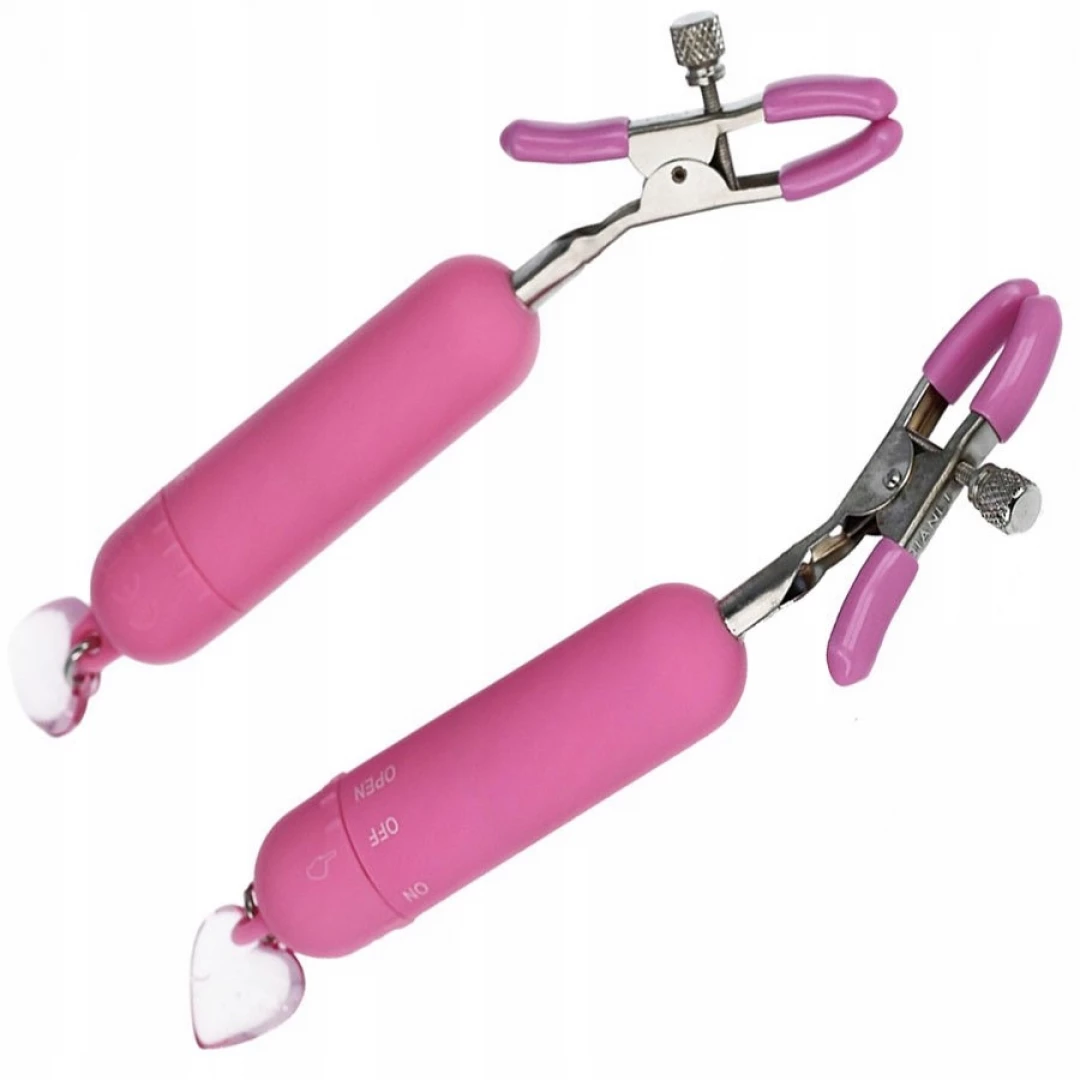 Pinzas  para Pezones Mega Vibradoras