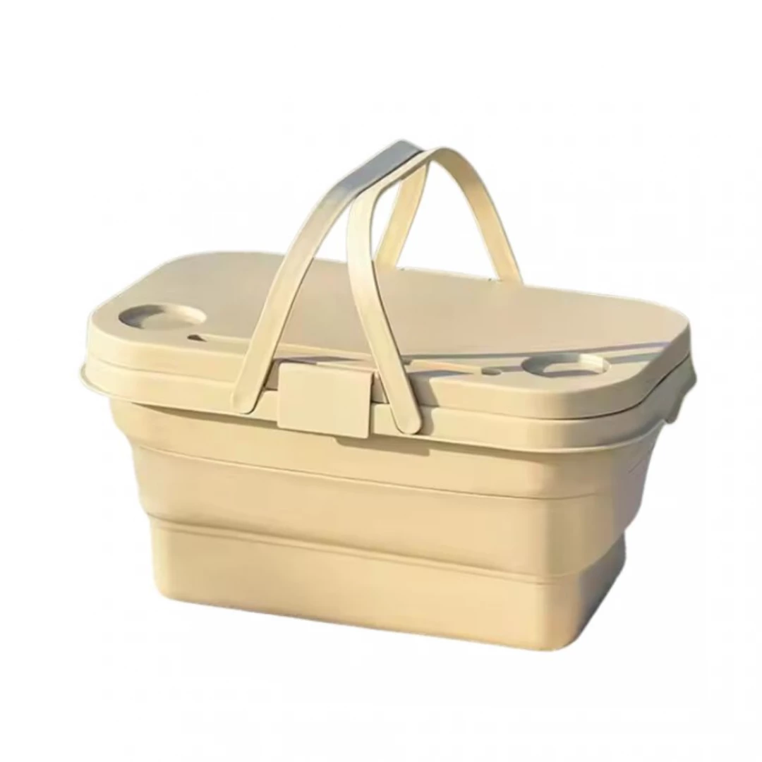 Canasta de picnic plegable