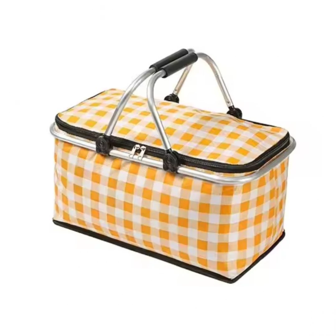 Canasta de picnic de tela