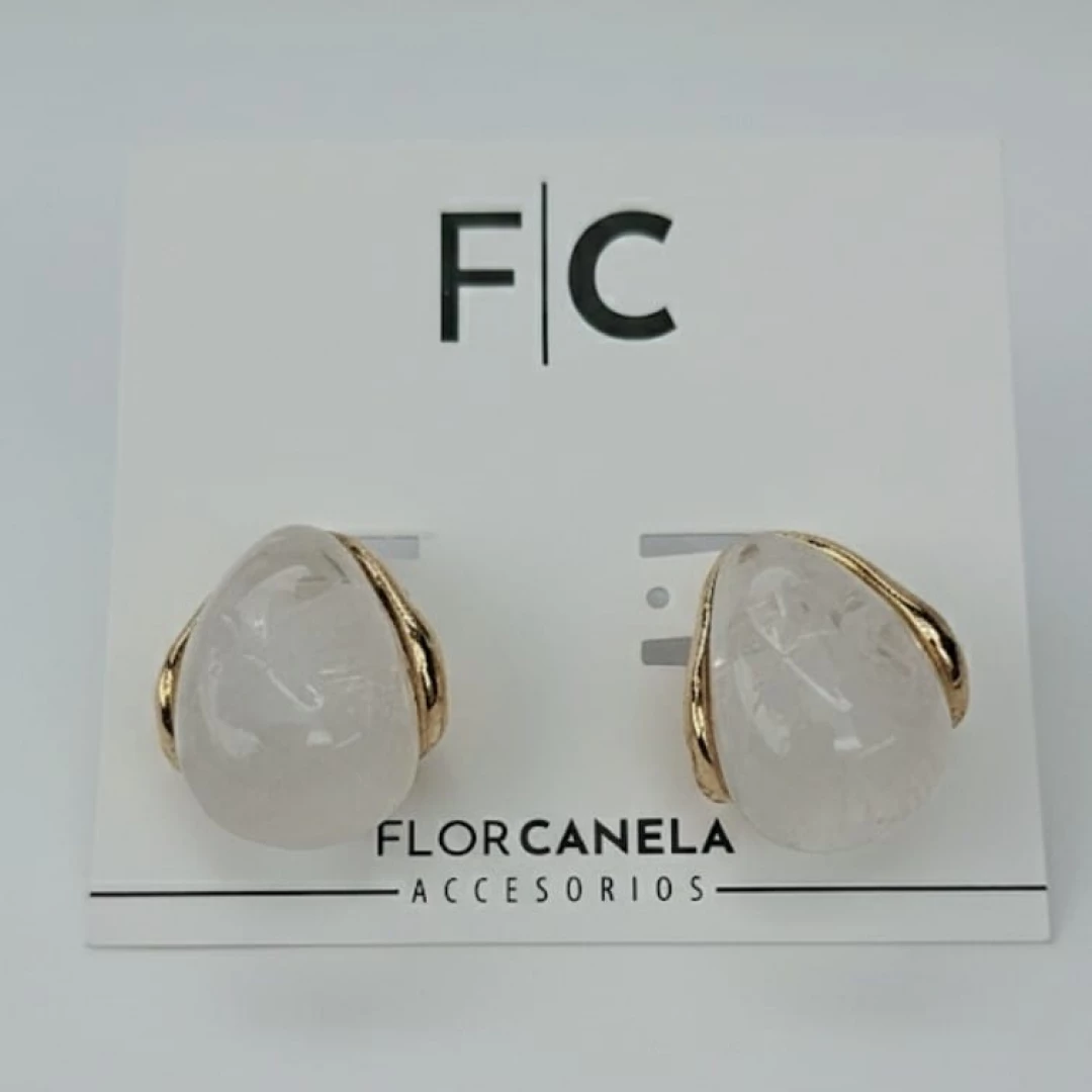 Gotas con marco dorado