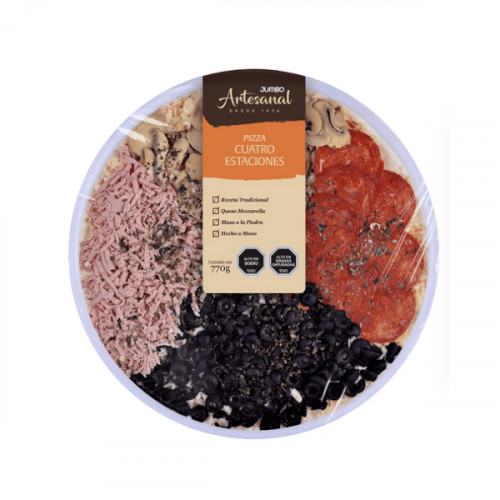 Pizza 4 Estaciones 690g
