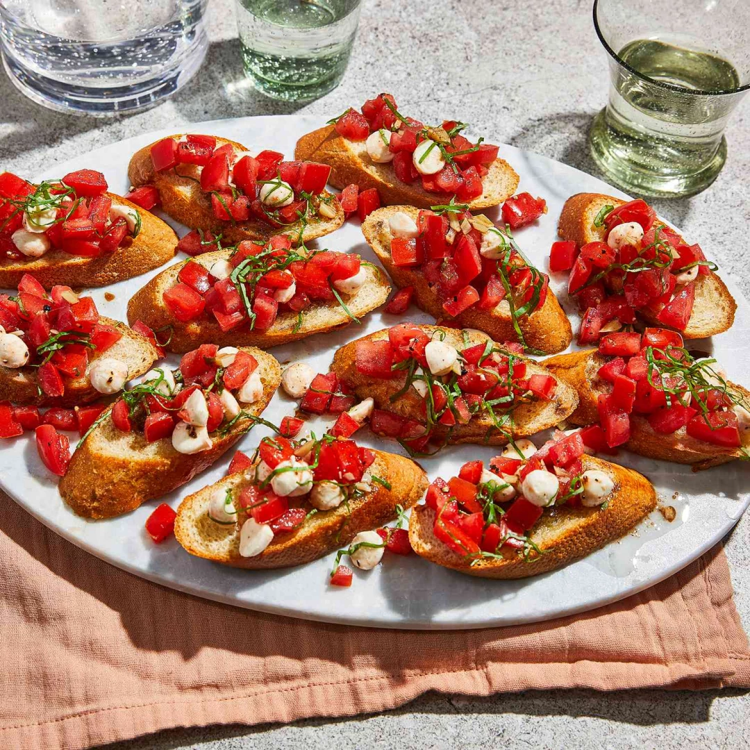 Bruschettas capressa