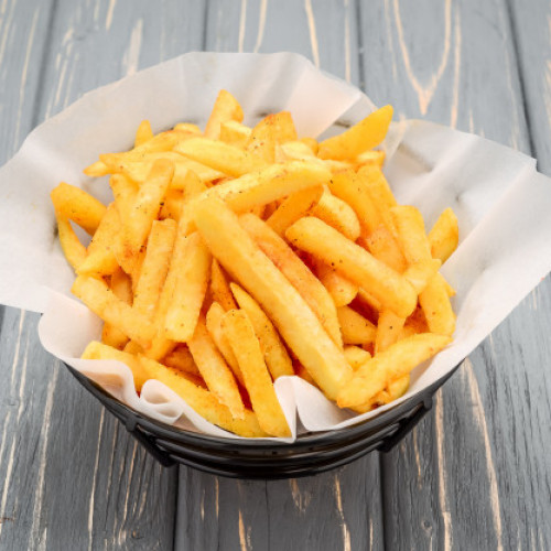 Porción de papas fritas