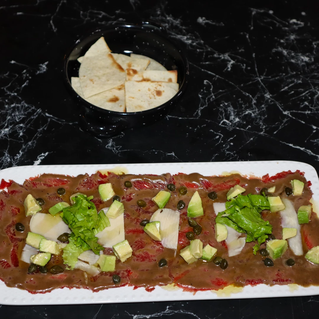 Carpaccio de lomo fino / filet mingnon