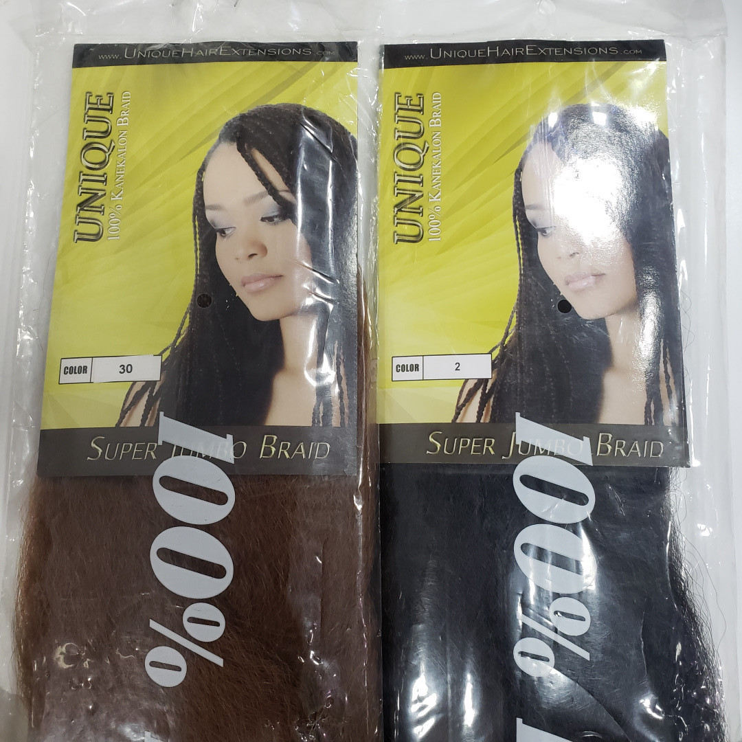 EXTENSIONES UNIQUE 100% KANEKALON BRAID